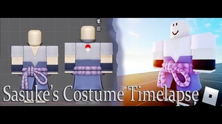 Sasuke's Outfit Timelapse - Roblox