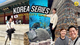 KOREA SERIES: Seoul City Tour EP 1 | Palaces and COEX Library | Samgyeopsal | Travel Guide & Prices