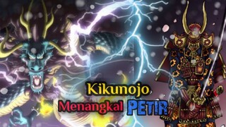 O-Kiku Menangkal Serangan Petir Kaido !!! "Spoiler Manga One Piece Chapter 992"