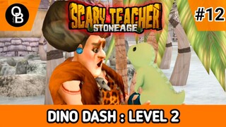 DIKIRA KELAPA TERNYATA TELUR DINO 😱 - SCARY TEACHER : STONE AGE - Dino Dash