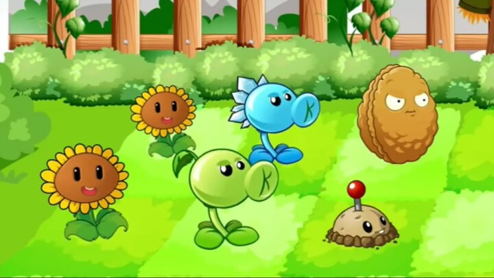 Plants vs. Zombies: Little Sunflower was scared to cry by zombies
