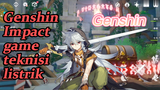 Genshin Impact game teknisi listrik