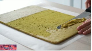 Japan cooking : Flourless moist matcha cake 3 #bepNhat