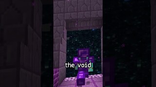 What happens if you get stuck in the Minecraft Void