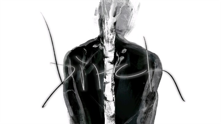 [Cyberpunk 2077 handwriting/Silver hand×male V] birch.