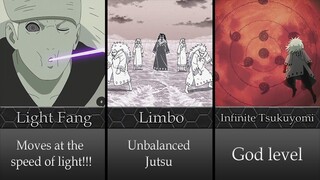 All of Madara's jutsu at the peak of his powers