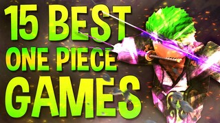 Top 15 Best Roblox One Piece Games to play in 2021