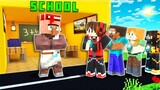 Minecraft But I Joined a SCHOOL