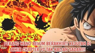 ONE PIECE 1050 - PERANG WANO BELUM USAI MESKI KAIDO SDH KALAH! BAHAYA MENANTI LUFFY DI AKHIR CHAPTER