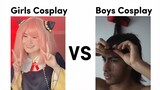 Girls Vs Boys Cosplay Make-up