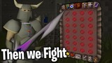 Every 5 monsters slain removes an inventory slot... Then we fight!