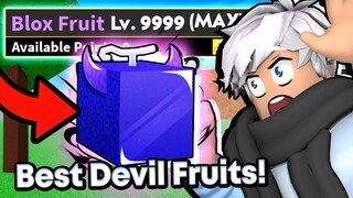The Top 5 BEST DEVIL FRUIT For GRINDING Before Update 15 In Blox Fruits (Roblox)