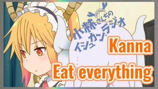 [Miss Kobayashi's Dragon Maid]  Mix cut |Kanna Eat everything