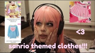 ADORABLE SANRIO CLOTHES!! paloliworld haul ♡