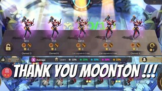 Thank You MOONTON For 3 Star Claude 🌟🌟🌟