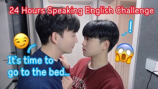 Speaking Only English For 24 Hours Challenge![Gay Couple Lucas&Kibo BL]