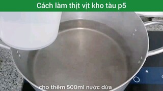 Cách làm thịt vịt kho tàu p5