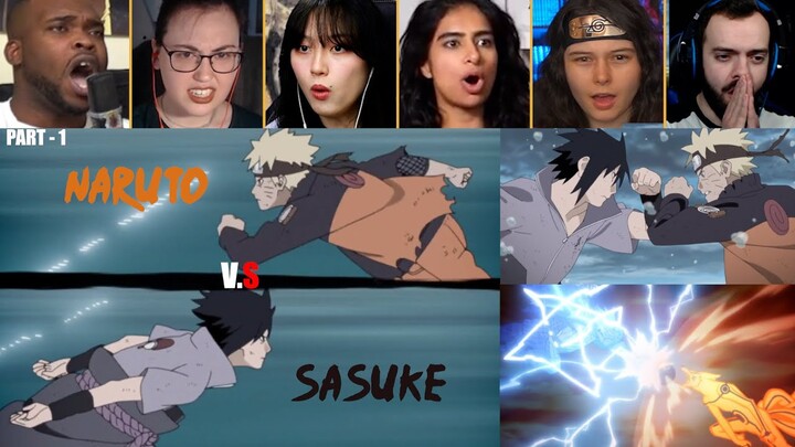 Naruto vs. Sasuke : Final battle (part - 1) | Reaction Mashup | Shippuden Ep 476 | #narutoshippuden