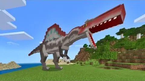 60+ Dinosaurs in Minecraft PE | yDino Craft Addon | Jurassic Minecraft MCPE  - Bilibili