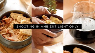 How to Shoot Food without Flash or LED Lights! Food Photography for Beginners