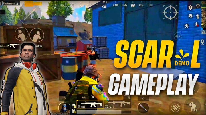 SCAR-L GAMEPLAY | PUBGM
