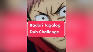 "Fushiguro, dali na." 👾 jujutsukaisen tagalogdub voiceactor foryourpage fyp itadoriandmegumi itador