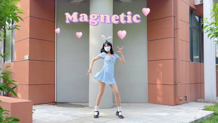 Tarian cover Magnetic sudah mulai heboh!