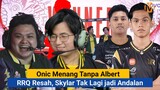 Onic menang tanpa Albert, Kehilangan Performa auto jadi camat