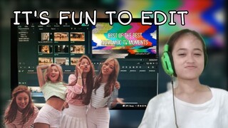 Behind the scenes of how I edit my videos