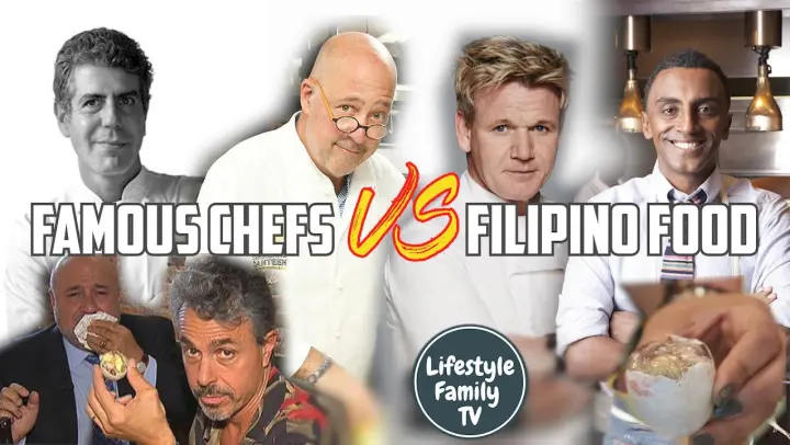 International Chefs VS FILIPINO FOOD #filipinofood