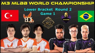 BEDEL Vs Keyd Stars [GAME 1] | M3 MLBB World Championship 2021 | Playoffs Day 4