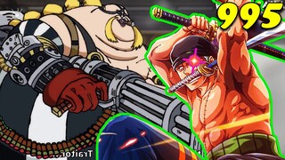 Zoro và XDrake  chiến đấu với Apoo , Chopper nhiễm độc - Tóm tắt đầy đủ One Piece chương 995-