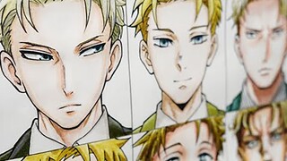 [ SPY×FAMILY ] Menggambar Lloyd dalam 12 gaya anime, manakah yang paling cocok untuk Mrs. Joel?