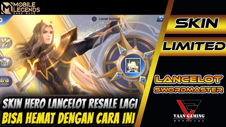 GACHA SKIN HERO LANCELOT SWORDMASTER HABIS BERAPA DIAMOND - MOBILE LEGENDS