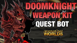 =AQW= DOOMKNIGHT WEAPON KIT QUEST BOT | GRIMOIRE 3.8