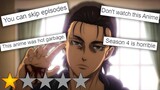 Reading 1 Star Attack On Titan Reviews