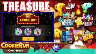 CookieRun OvenBreak รวมทุกคำตอบเกี่ยวกับระบบสมบัติในเกมส์ Treasure System