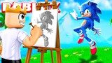DRAWING SONIC TO LIFE in ROBLOX