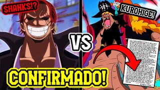 ODA CONFIRMA Que SHANKS Se ENFRENTARÁ A KUROHIGE !!! | ONE PIECE NO va a TERMINAR PRONTO! CARTA-ODA!