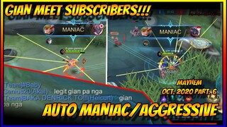 MAY NAKAKILALA SAKIN SA MAYHEM! AGGRESSIVE PLAY AUTO MANIAC | MLBB