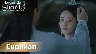 The Legend of ShenLi | Cuplikan EP10 Xing Zhi Mengelus Kepala Shen Li | WeTV【INDO SUB】