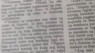 Pang Araw Araw na Talata.                     Genesis 34 :18-24