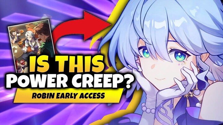 NEW BEST SUPPORT? Robin Early Access First Impressions - F2P Robin Showcase & Review - HSR