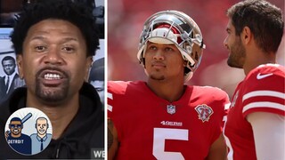 [Full] Jalen Rose: Trey Lance breaks ankle, out for the season, Jimmy G steps into starter role