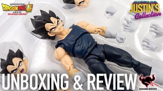 Vegeta Dragon Ball Super Super Hero S.H.Figuarts Unboxing & Review