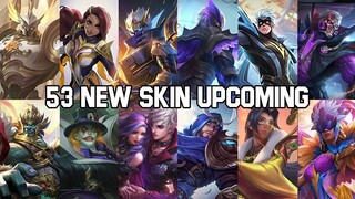 53 NEW SKIN UPCOMING MOBILE LEGENDS (Granger Legend & Full HERO Member) - Mobile Legends Bang Bang