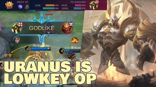 Uranus Is Low-Key OP // Top Globals Items Mistake // Mobile Legends