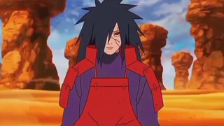 Madara reaction when he got hurt