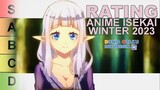 RATING ANIME ISEKAI WINTER 2023