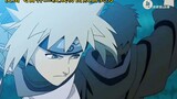 Namikaze Minato fought with the mysterious masked man, and Minato finally defeated the mysterious ma